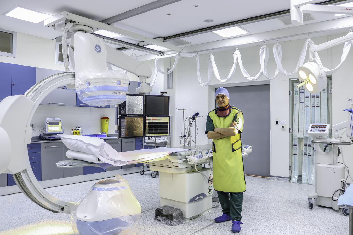 catheterization room equipped polyclinic hamda laouani