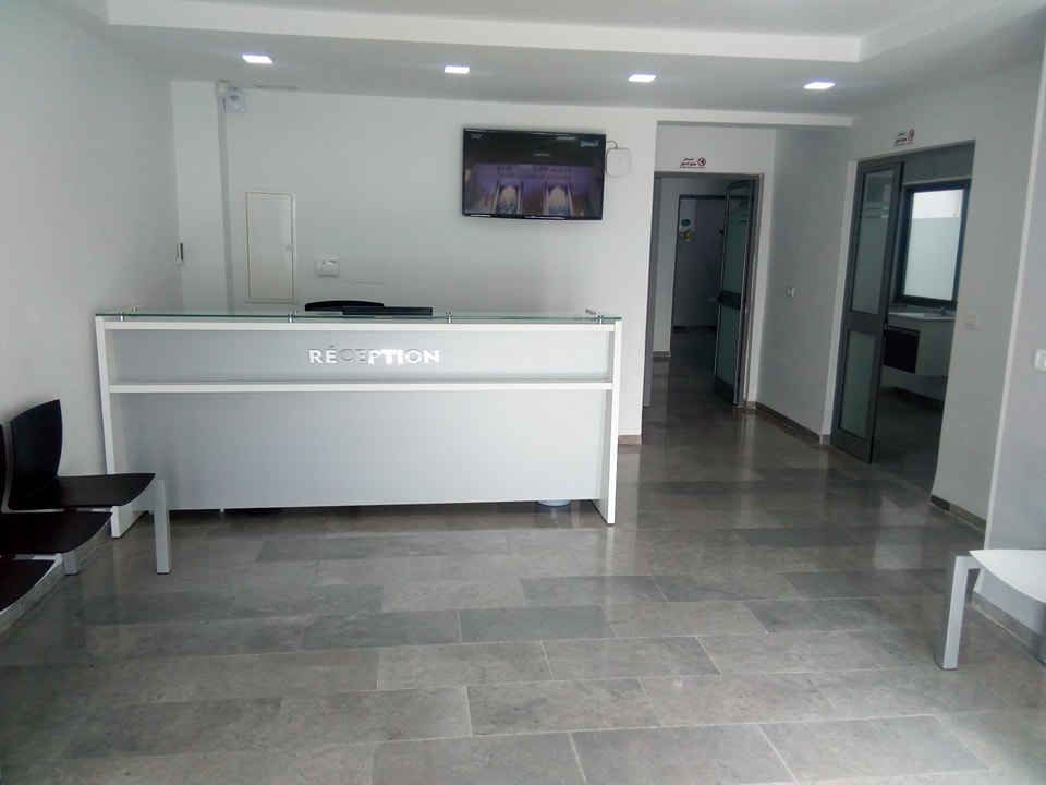 reception polyclinic hamda laouani